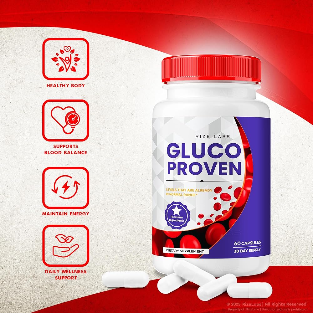 rize labs Gluco Proven Capsules Advanced Formula - 120 Capsules - image 5
