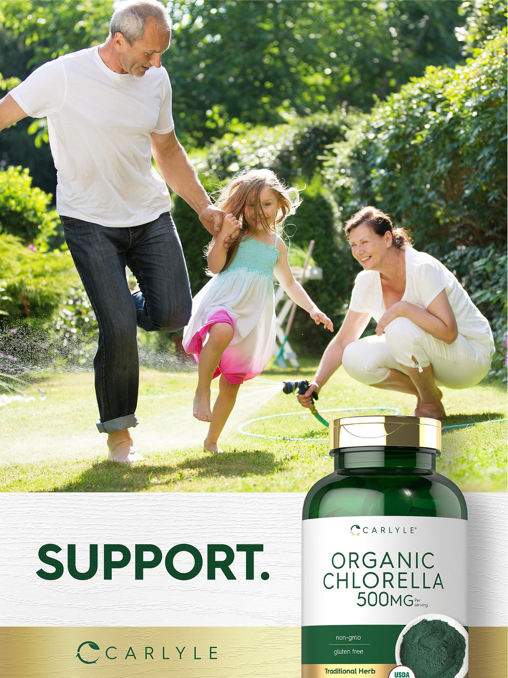 Carlyle Chlorella Tablets Organic 500 mg - 1000 Count - image 6