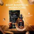 KIKI Green 8 Mushrooms Liquid Extract Drops for Cognitive Support - image 5