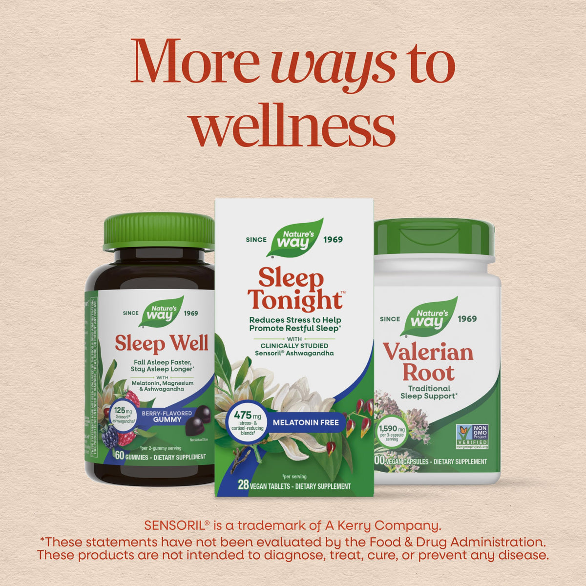 Nature's Way Sleep Tonight Ashwagandha & L-Theanine - 28 Tablets - image 8