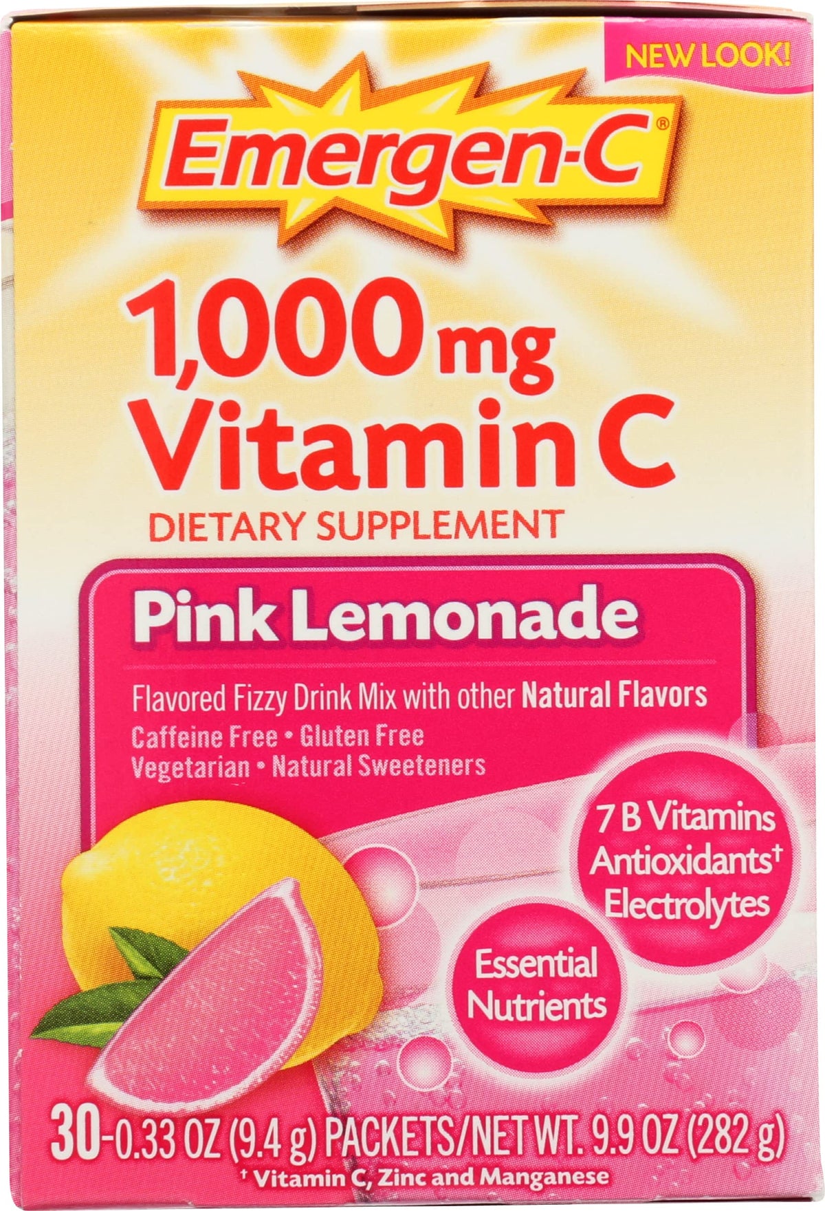 Alacer Emergen-C Pink Lemonade Vitamin C Drink Mix - 30 Packets - image 7
