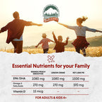 Barlean's Omega 3 Fish Oil Liquid Supplement for Men and Women
