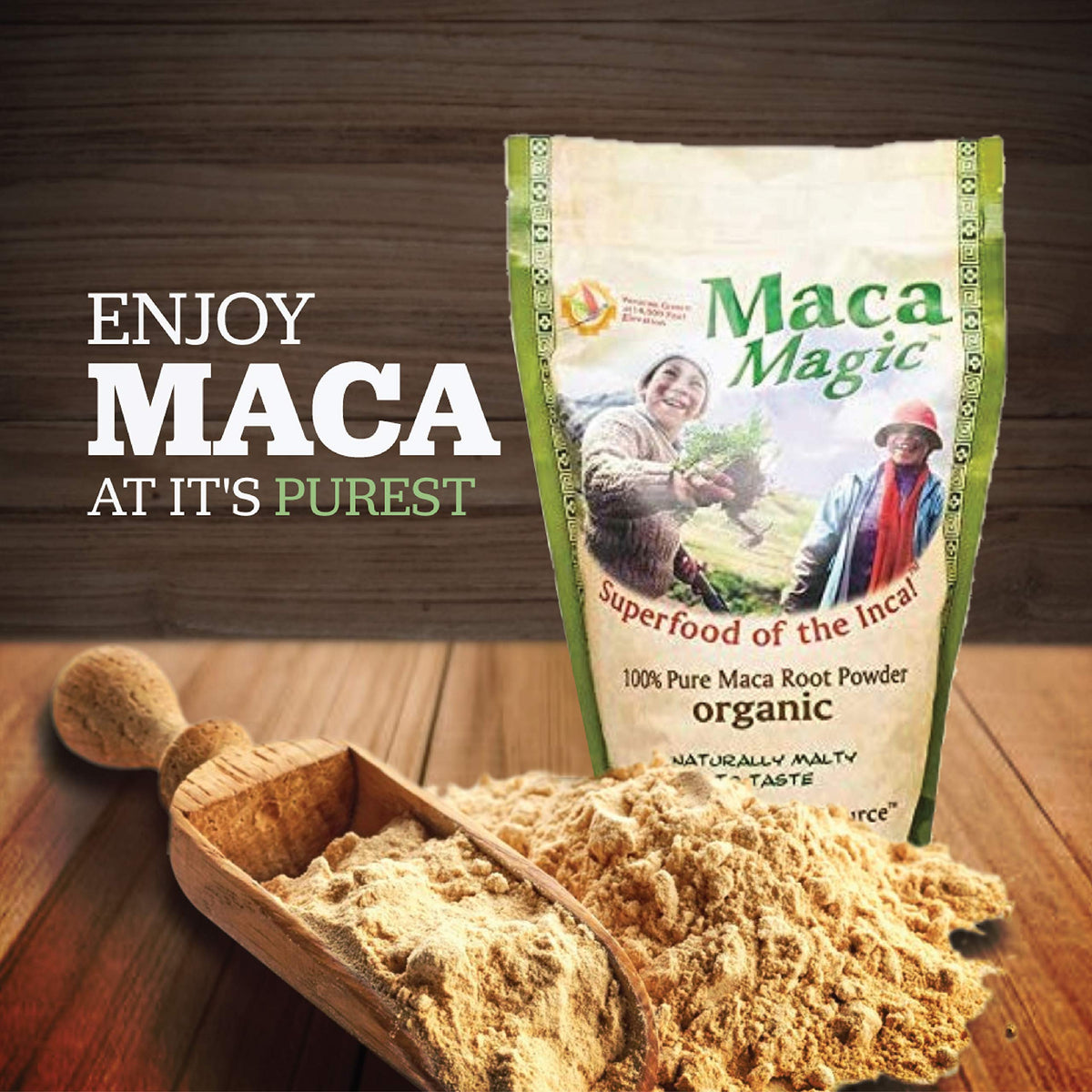 Maca Magic 100% Organic Raw Powder - 2.2 lbs - image 4