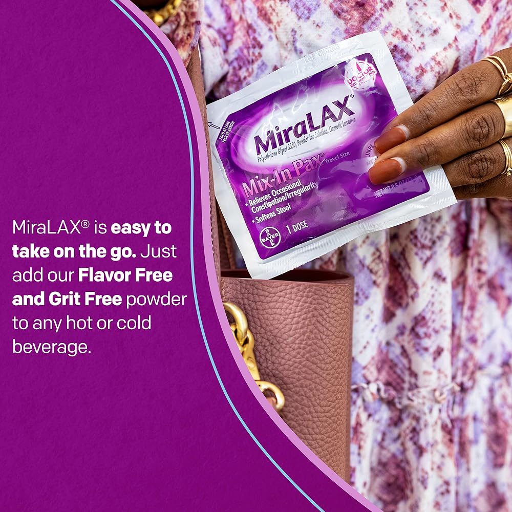 MiraLAX Laxative Powder Packets - image 6