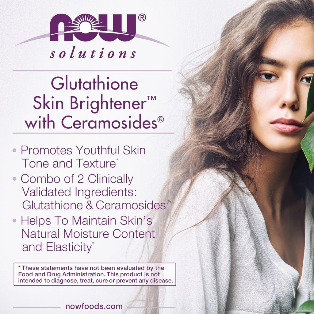 NOW Solutions Glutathione Skin Brightener - 30 Vegetarian Capsules - image 4