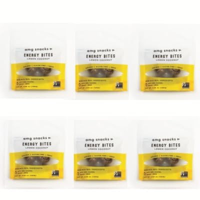 AMG Snacks Lemon Coconut Energy Bites - 6 Pack (72 Bites) - image 5