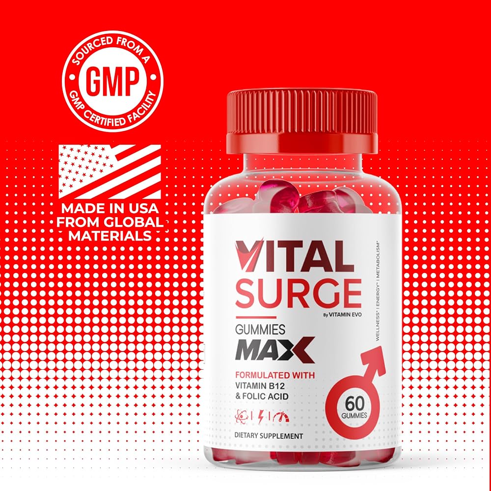 Vitamin Evo Vital Surge MAX Gummies for Energy - 300 Count - image 4