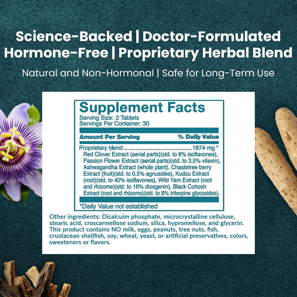 Women's Health Network Herbal Equilibrium Menopause Support - 60 Tablets - image 6