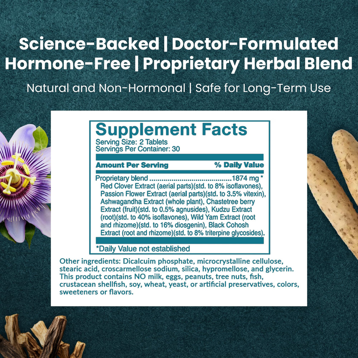 Women's Health Network Herbal Equilibrium Menopause Support - 60 Tablets - image 6