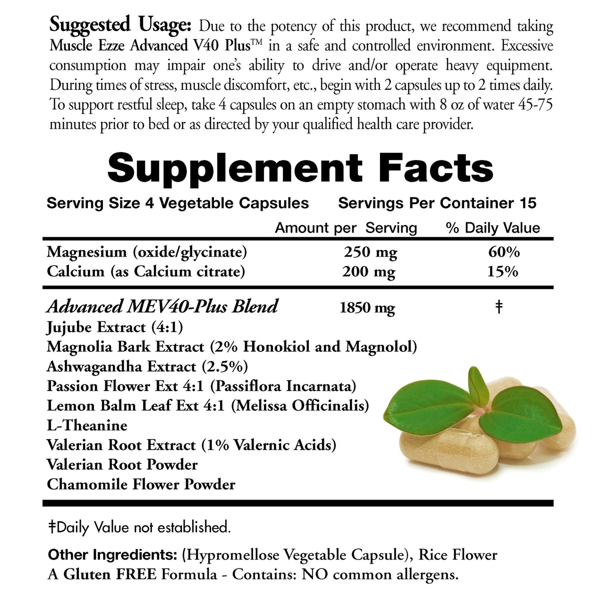 Doctors Nutra Muscle Ezze Plus Advanced Capsules - 60 Count - image 2