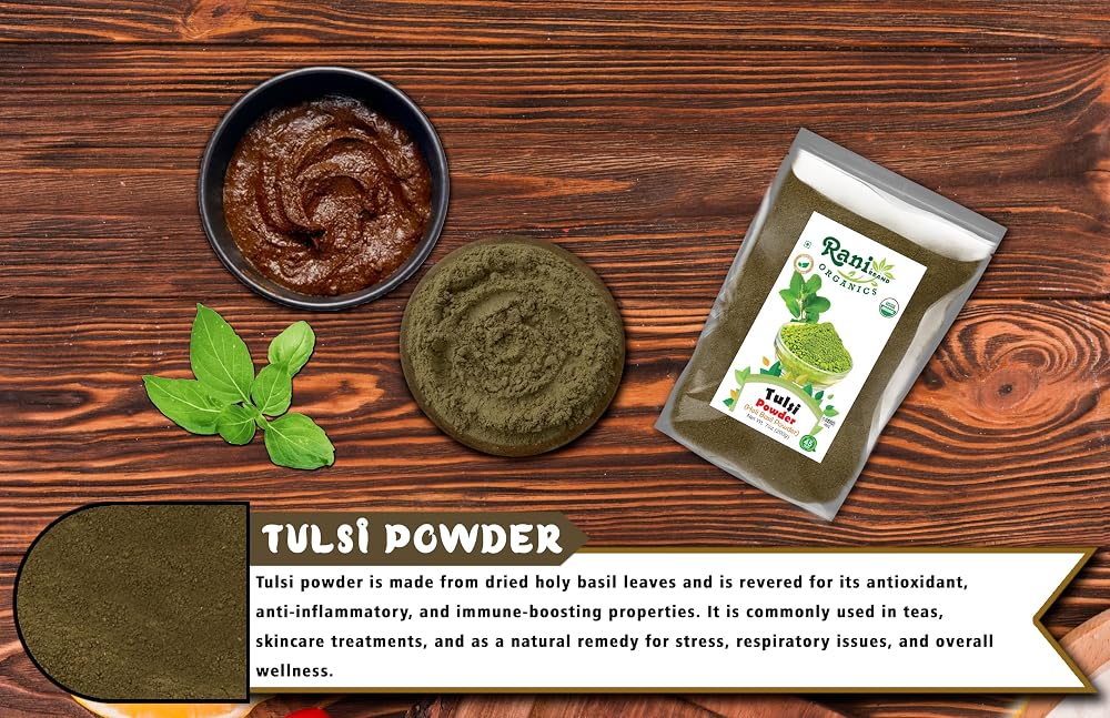 Rani Organic Tulsi Powder Holy Basil - 200g - image 6