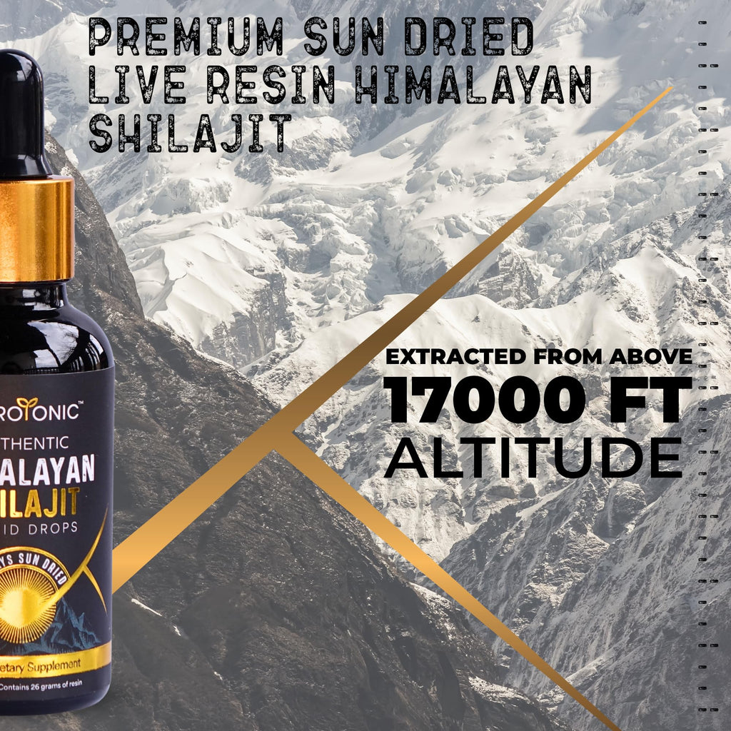 NutroTonic Authentic Himalayan Shilajit Liquid Drops - 30ml - image 5