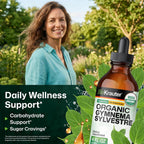 BIO KRAUTER Gymnema Sylvestre Liquid Extract for Sugar Cravings - 4 Fl Oz - image 2