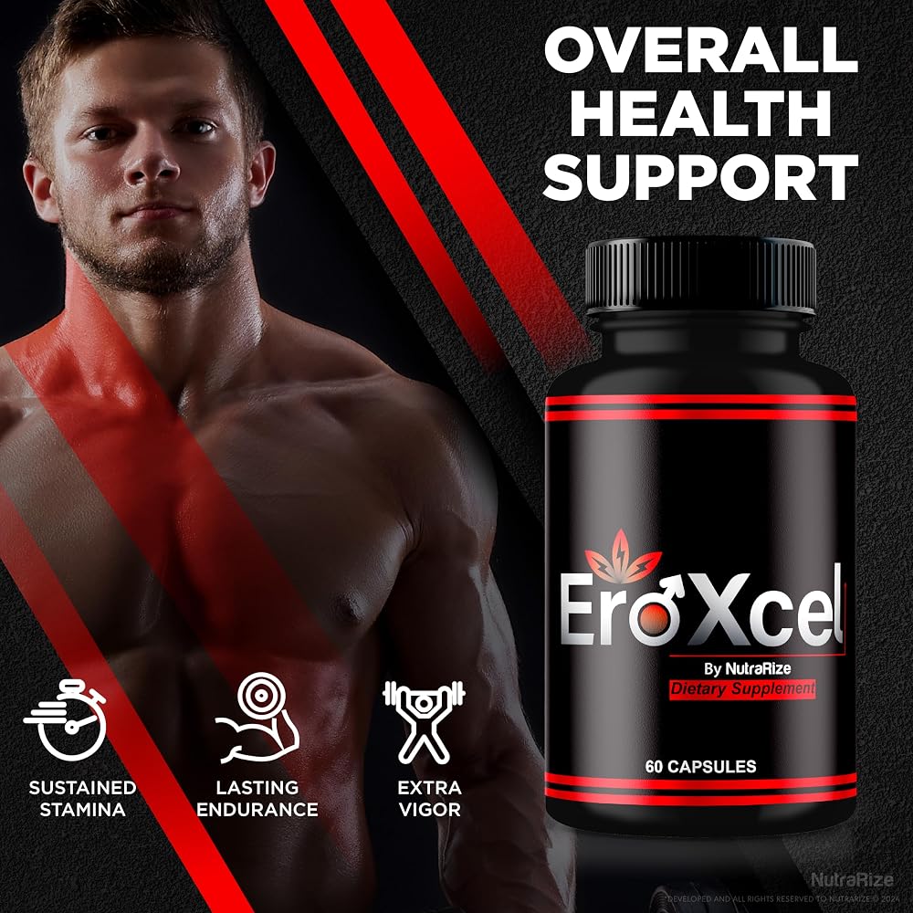 NutraRize EroXcel Male Capsules All-Natural Blend - 60 Capsules - image 4