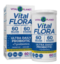 Vital Planet Vital Flora Ultra Daily Probiotic 60 Billion CFU - 60 Capsules