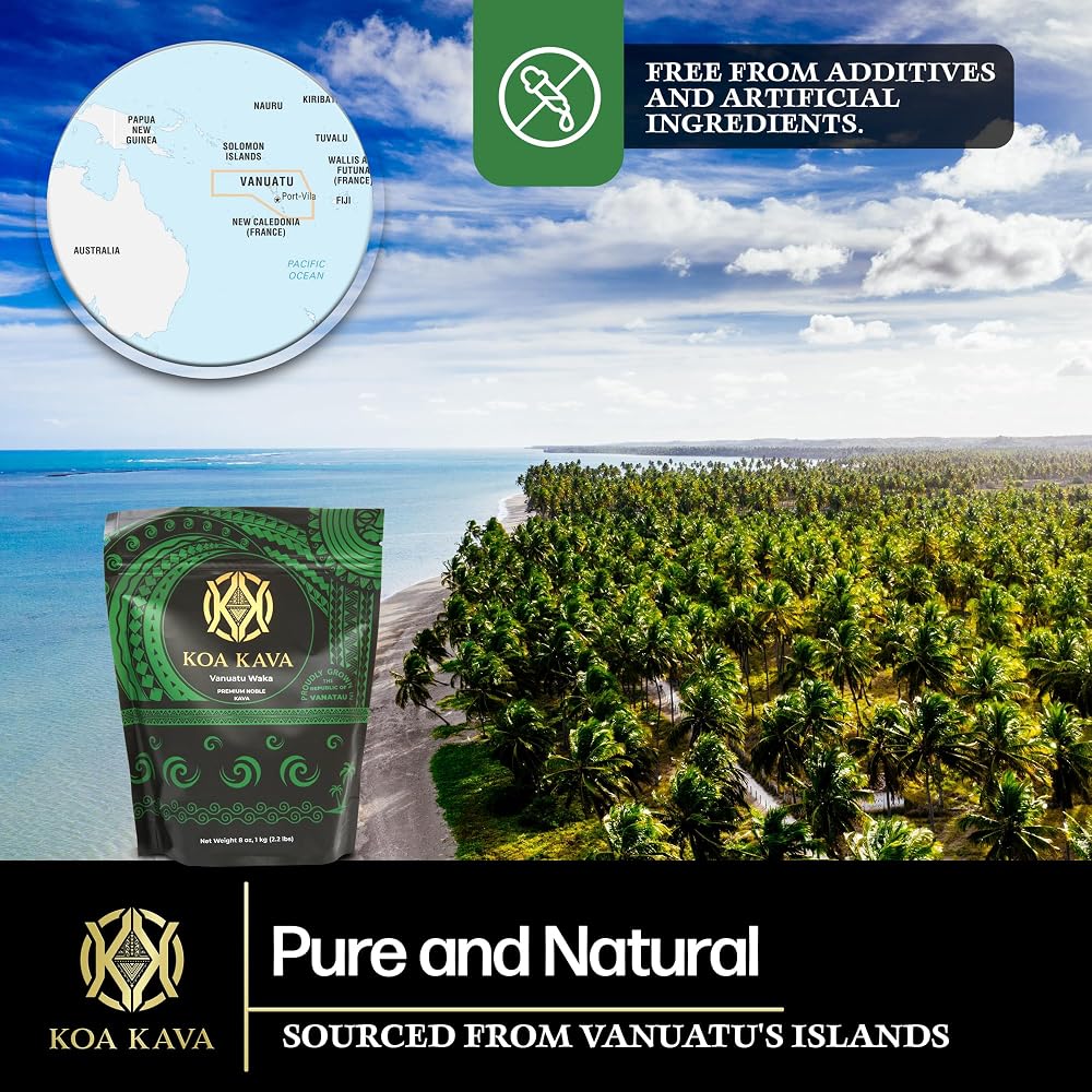 Koa Kava Vanuatu Waka Kava Powder