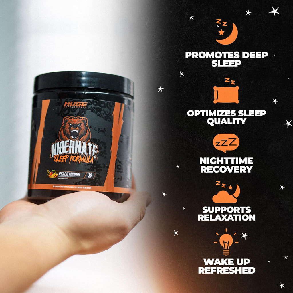 Huge Supplements Hibernate Sleep Supplement Powder - 30 Servings - image 3