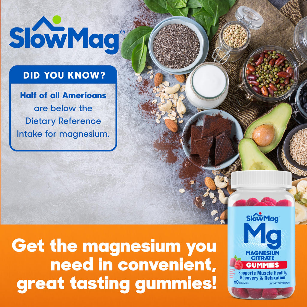 Slow-Mag Magnesium Citrate Gummies - 60 Count - image 7