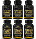 FREZZOR Vitamin D3 and K2 Softgels 2000 IU - 360 Softgels