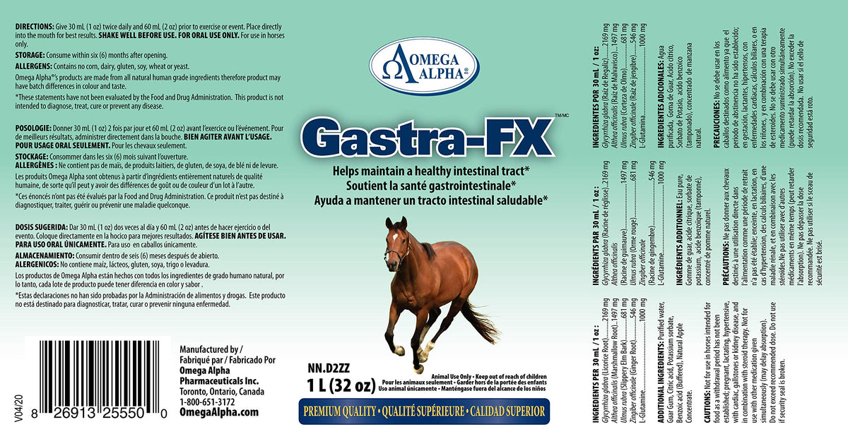Omega Alpha GastraFX (32 oz) - image 4