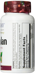 Solaray Jiaogulan 410mg Capsules - 60 Count - image 2
