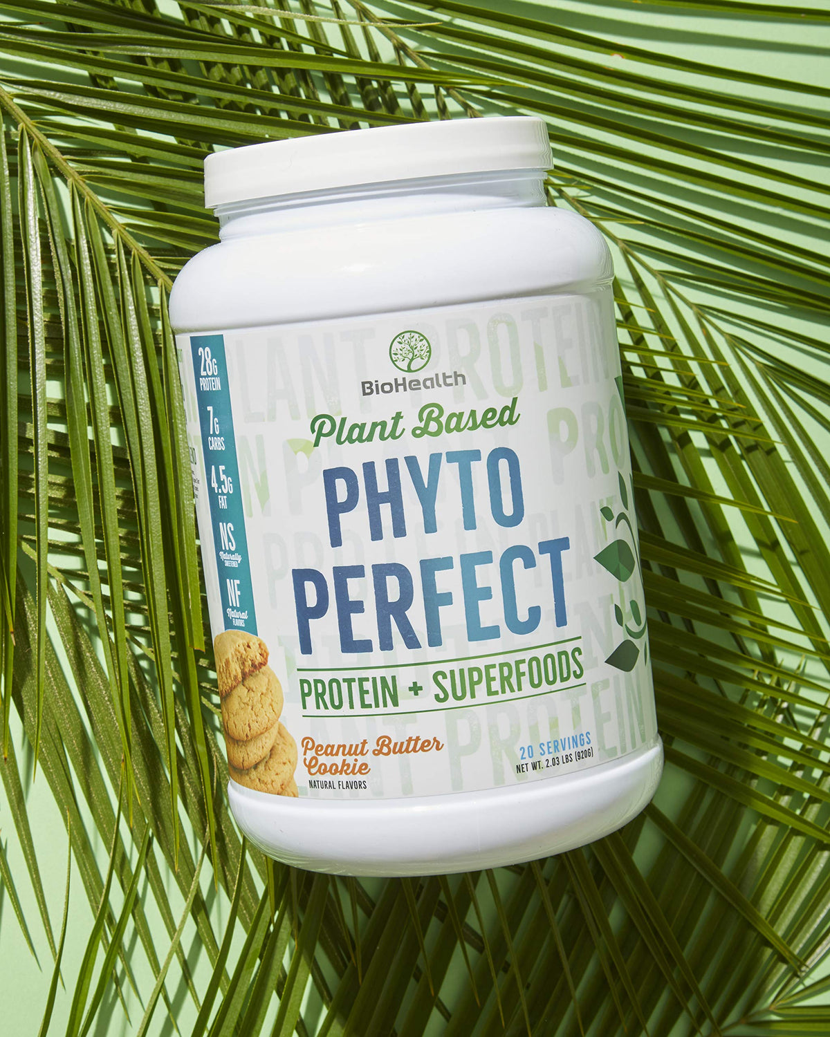BioHealth Nutrition Phyto Perfect Peanut Butter Cookie Protein Powder - 2 lb - image 3