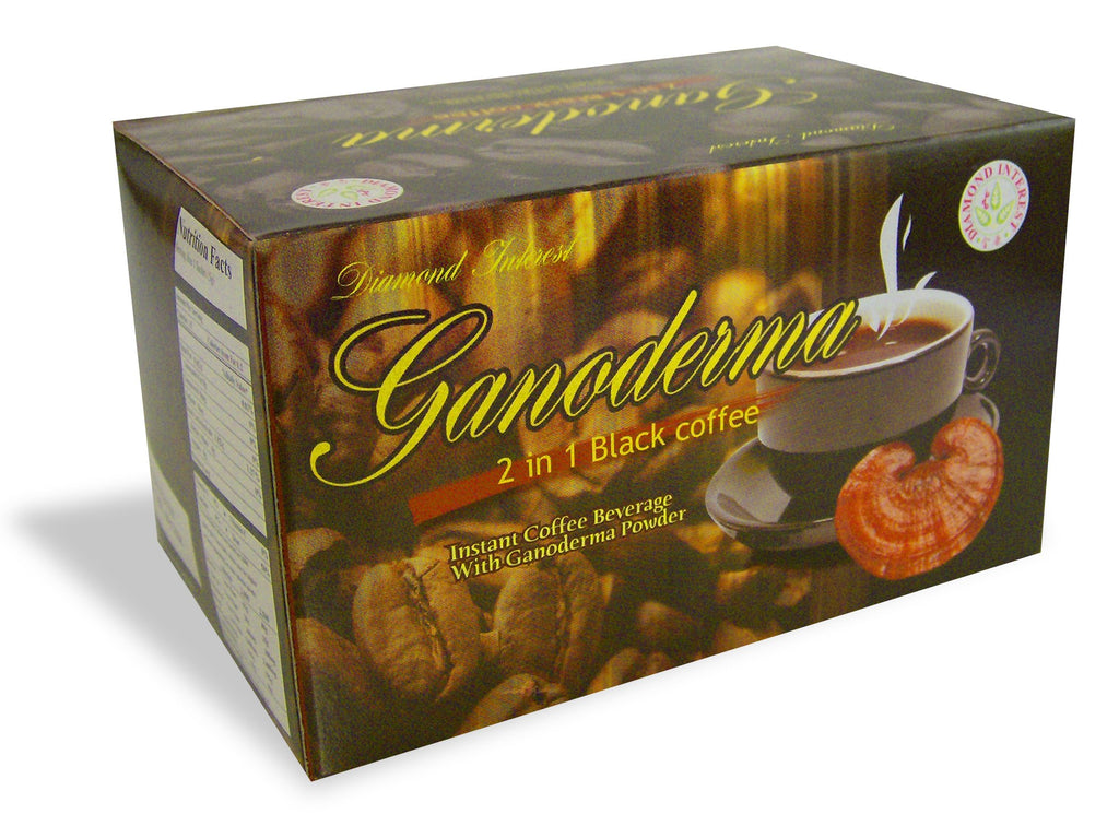 Diamond Interest Black Coffee with Ganoderma - 20 Sachets