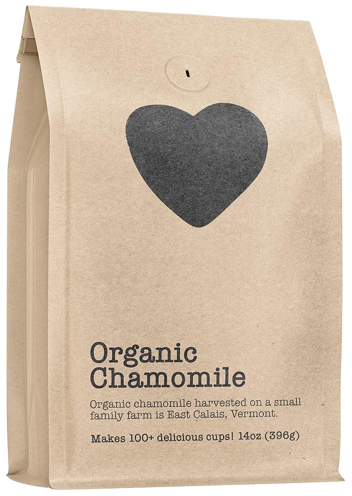 Harts of America Organic Chamomile, Eco-Conscious Zip Pouch, Caffeine - image 2