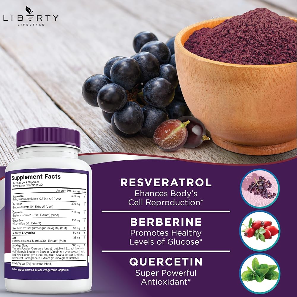 Liberty Lifestyle Resveratrol