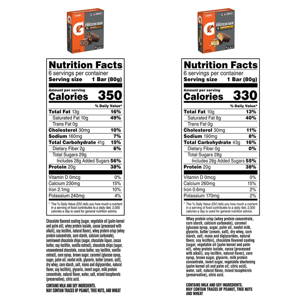 Gatorade Whey Protein Bars Variety Pack - 18 Count - image 2