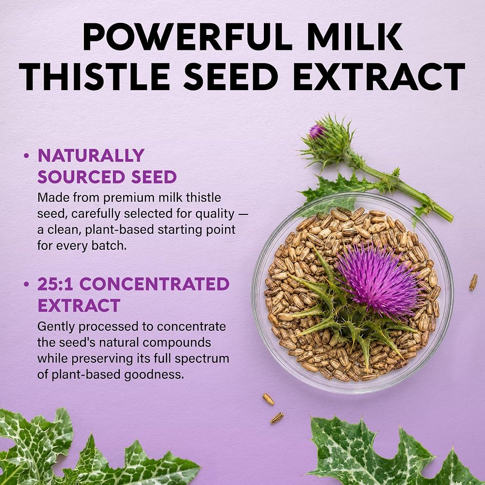 NUTRAHARMONY Liver Cleanse Detox & Repair - Milk Thistle