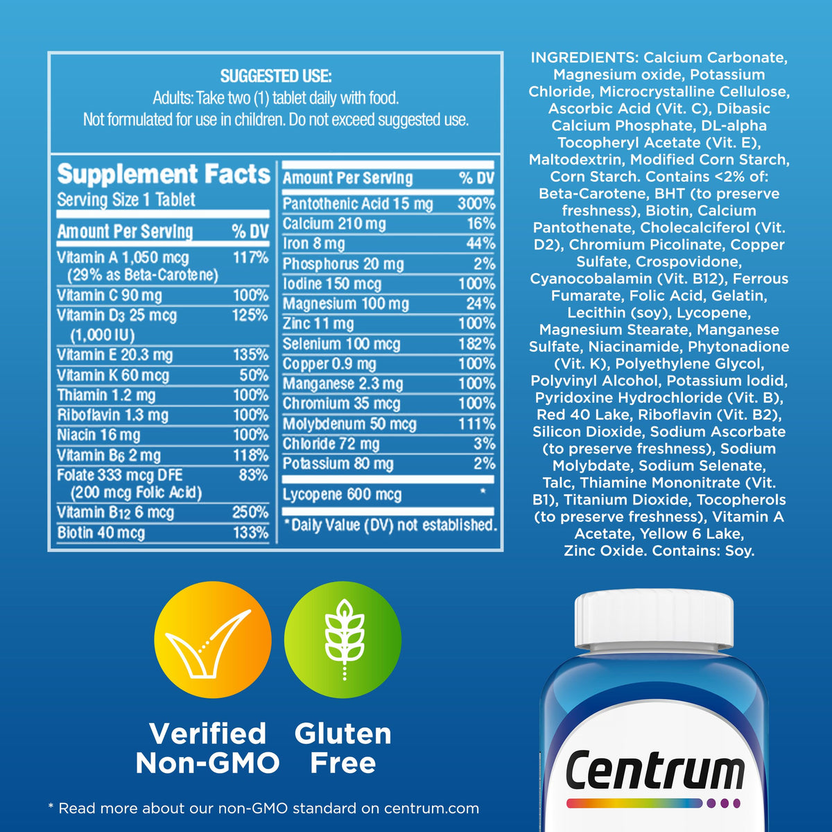 Centrum Multivitamin for Men - 250 Tablets - image 9
