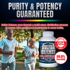 7 Lights Sulfur Defense Opti-MSM 99.9% Pure MSM Powder - 180 Capsules - image 3