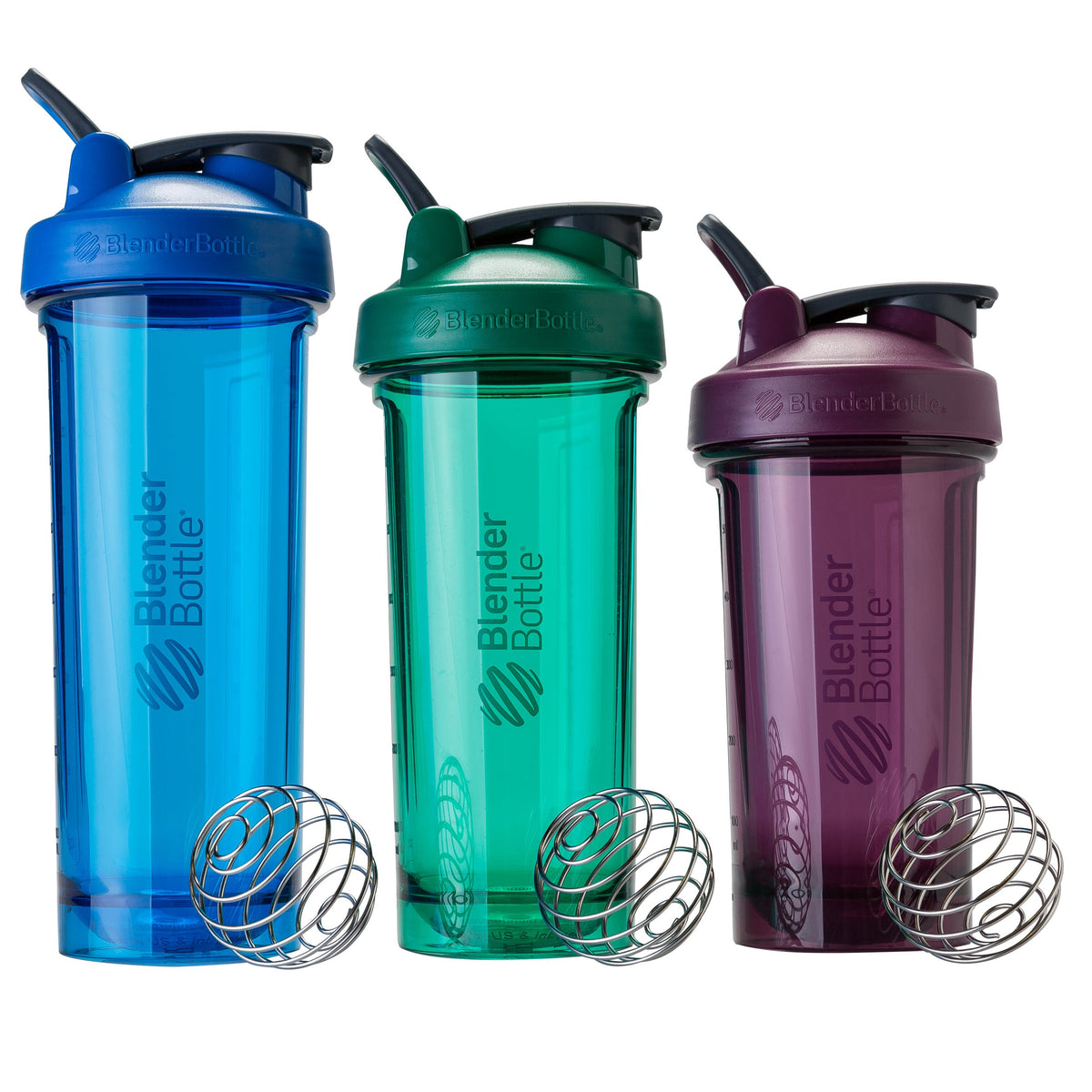 BlenderBottle Shaker Bottle Pro Series Perfect for Protein Shakes