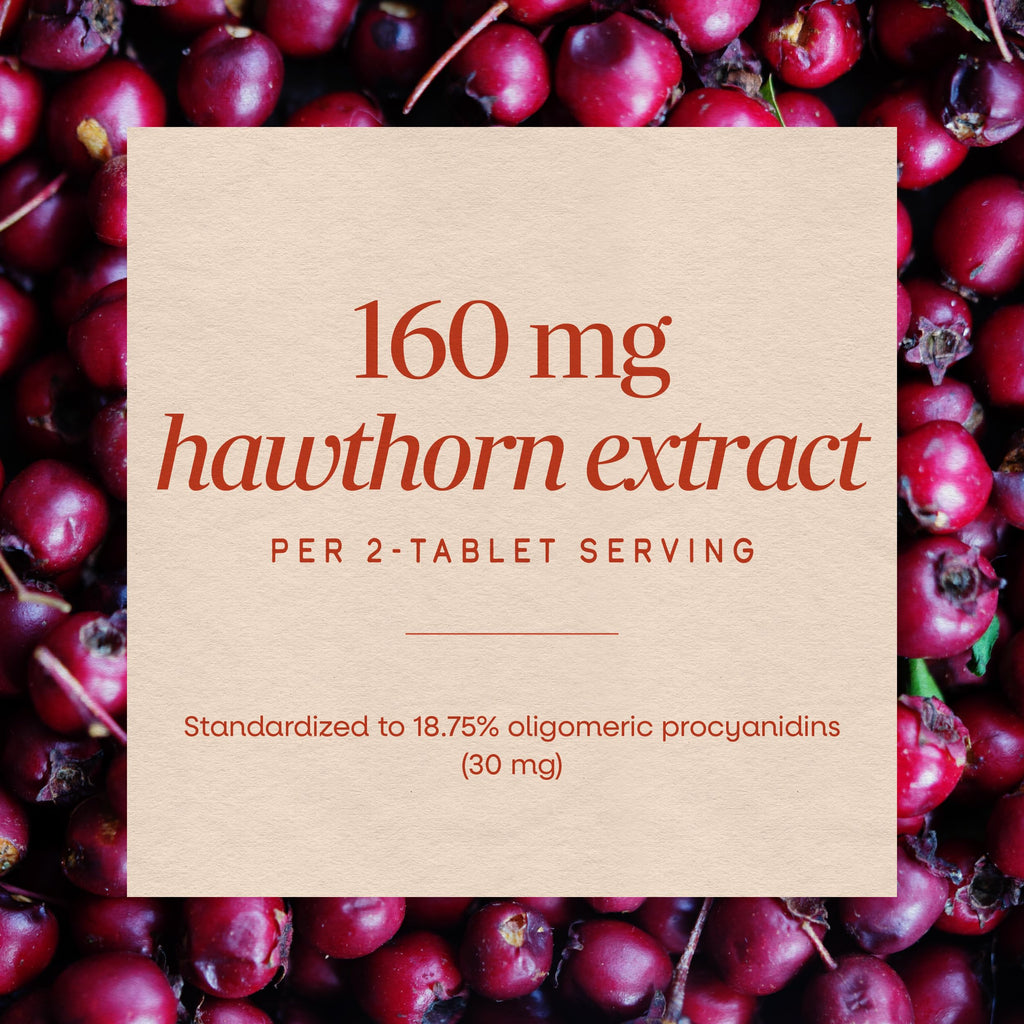 Nature's Way HeartCare Hawthorn Standardized Extract - 120 Tablets - image 4