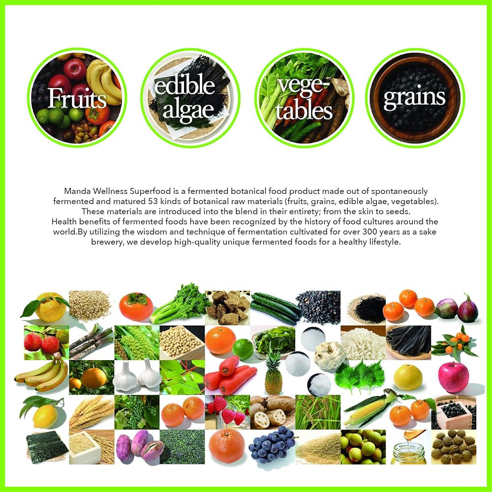 Manda Fermentation Superfood Prebiotic Gut Health - 31 Sachets - image 8