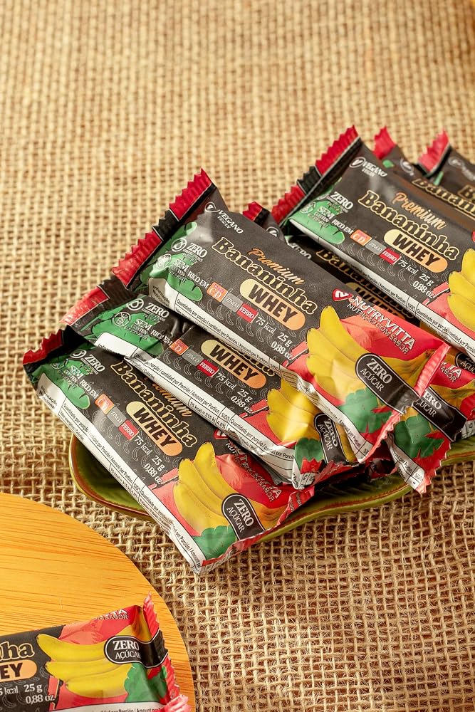Nutryvitta Banana Fruit Bars with Whey Protein - 24 Ct - image 4