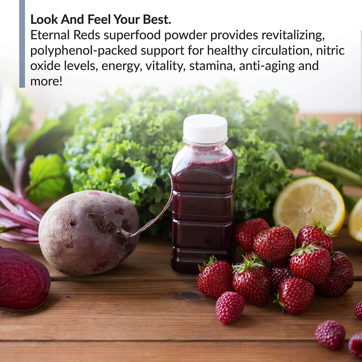 BioTrust Red Superfoods Powder with Beet Root - 30 Servings - image 7