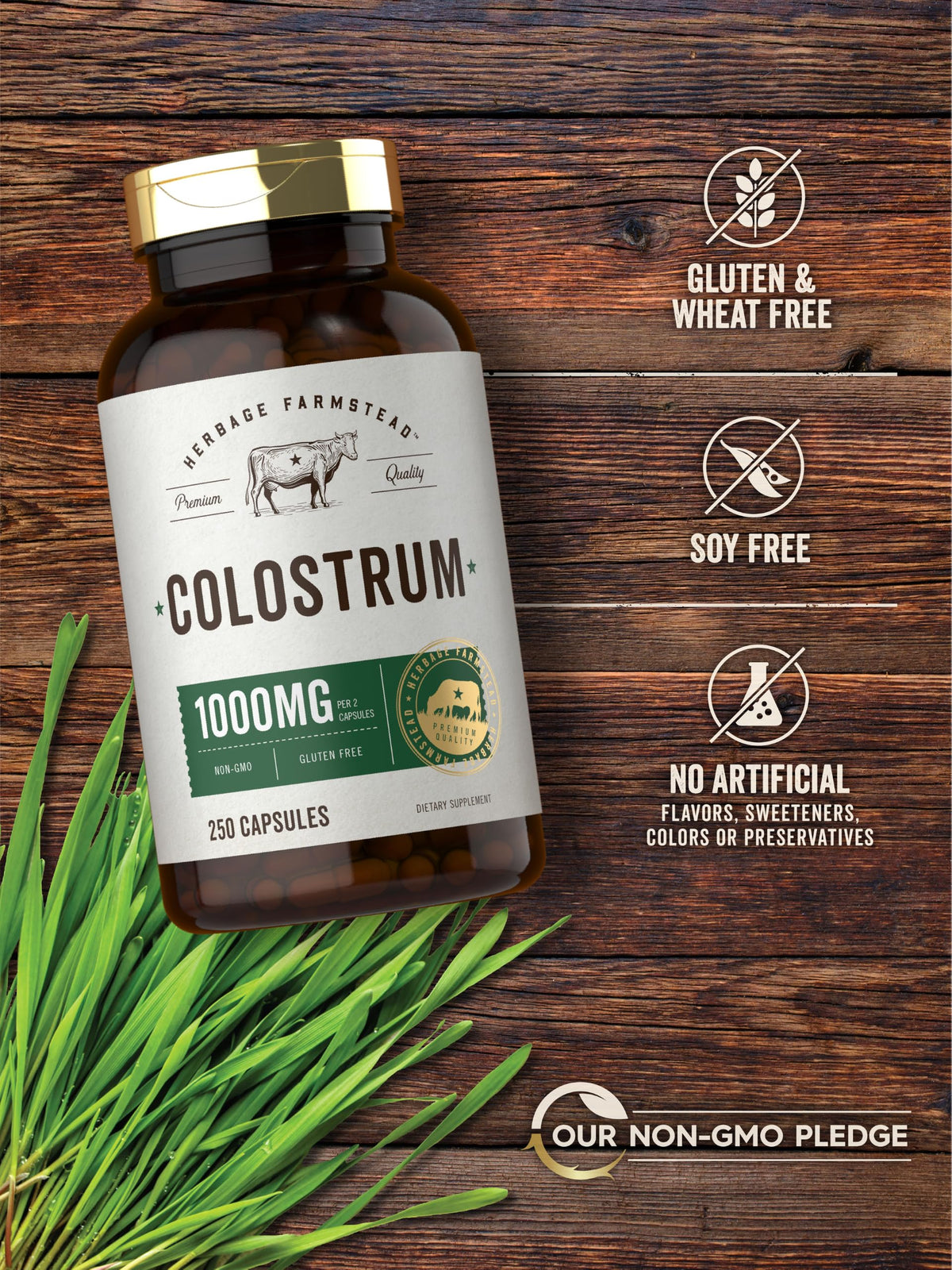 Carlyle Colostrum 1000mg - 250 Capsules - image 5