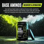 NutraBio Base Aminos EAA + BCAA Powder