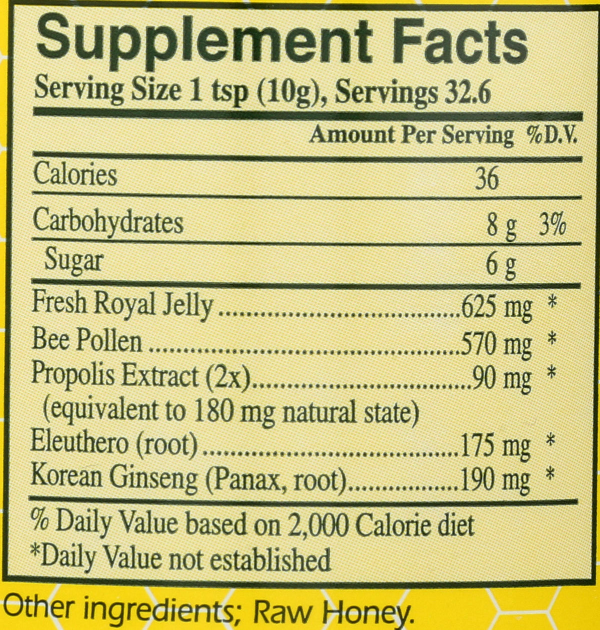 YS Organic Royal Jelly in Honey Ultimate Strength - 11.5 oz - image 5