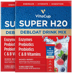 VitaCup Super H2O Mixed Berry Water Enhancer - 32 Packets