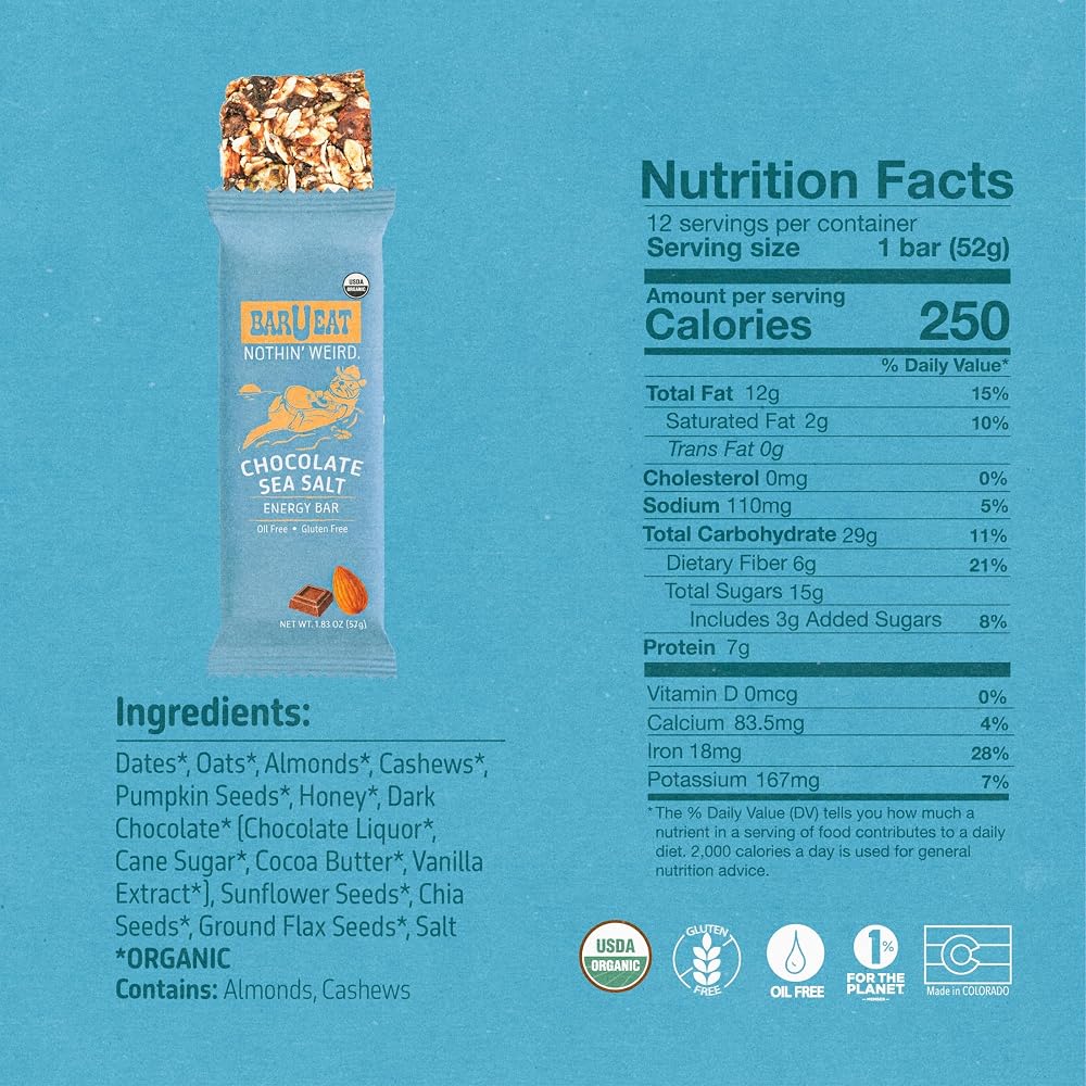 BAR U EAT BAR-U-EAT Granola Bars (Peanuts N' Cherries