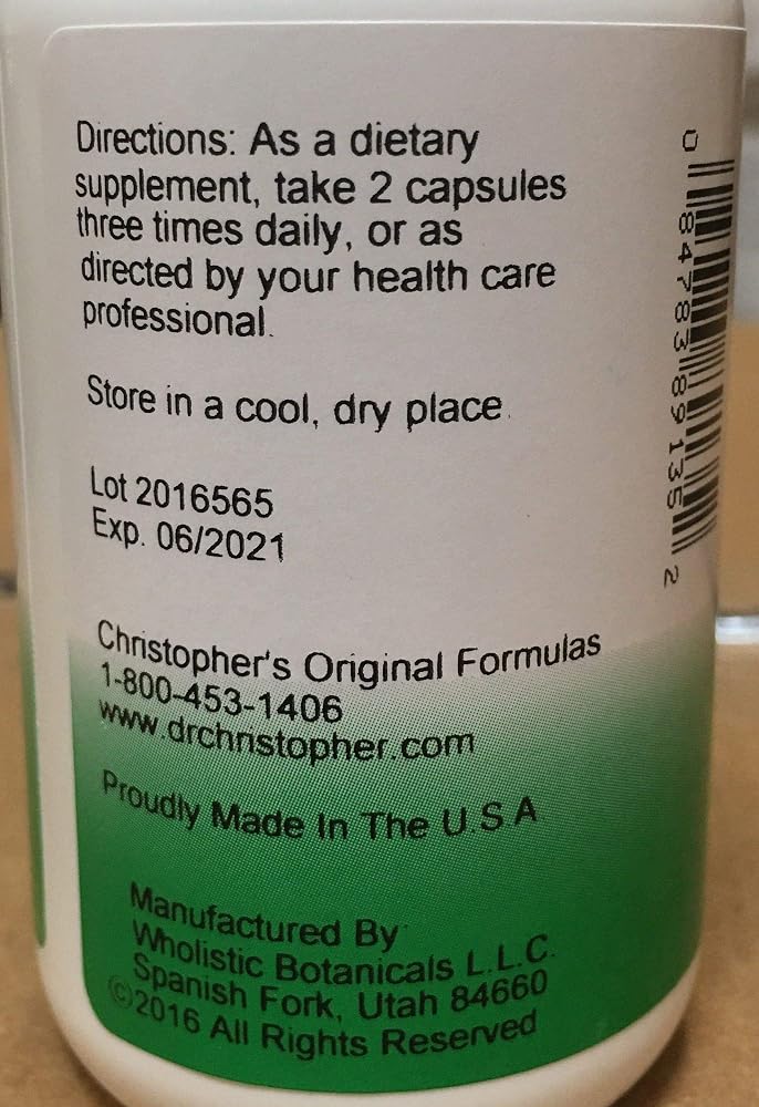 Christopher's Original Formulas Prostate Plus Formula - 100 Vegetarian Capsules - image 2