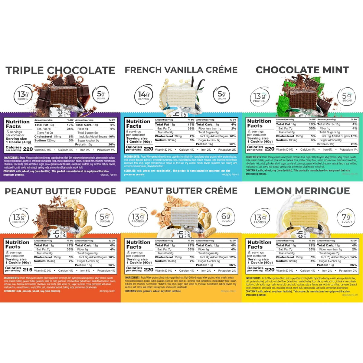Power Crunch Protein Wafer Bars Variety Pack - 30 Bars - image 2