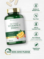Carlyle Vitamin C 2000mg with Rose Hips - 150 Caplets - image 4