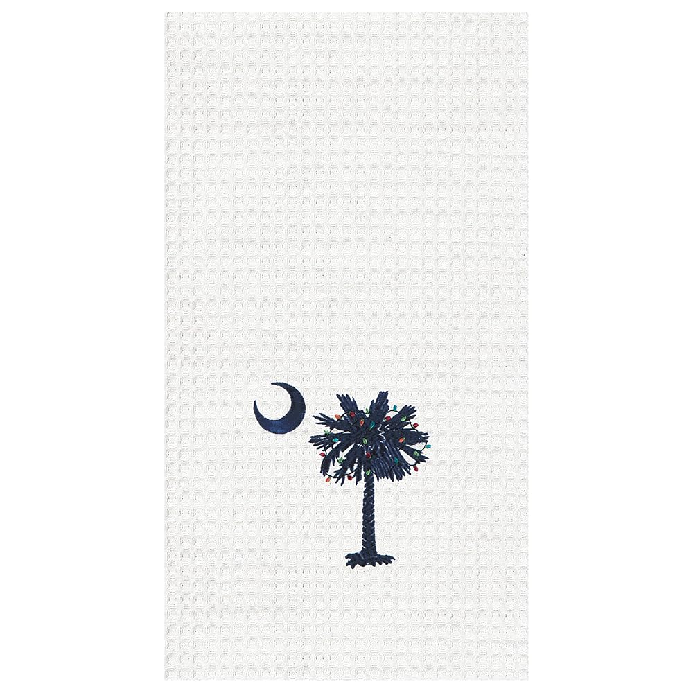 C&F Home Palmetto with Lights Cotton Kitchen Towel - 18" x 27"