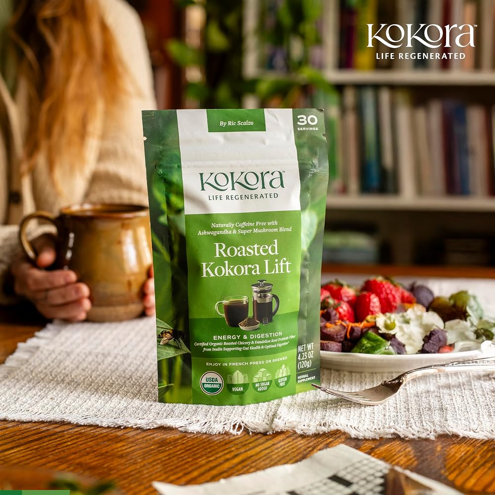 Kokora Roasted Lift Coffee Alternative Mushroom Powder - 120g - image 7