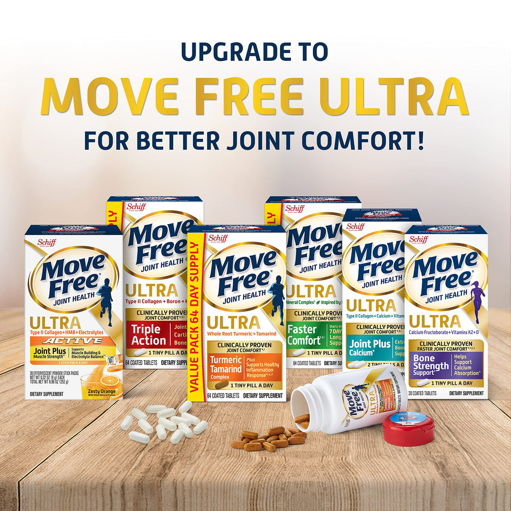 Move Free Advanced Glucosamine Chondroitin Joint Support - 80 Tablets - image 6