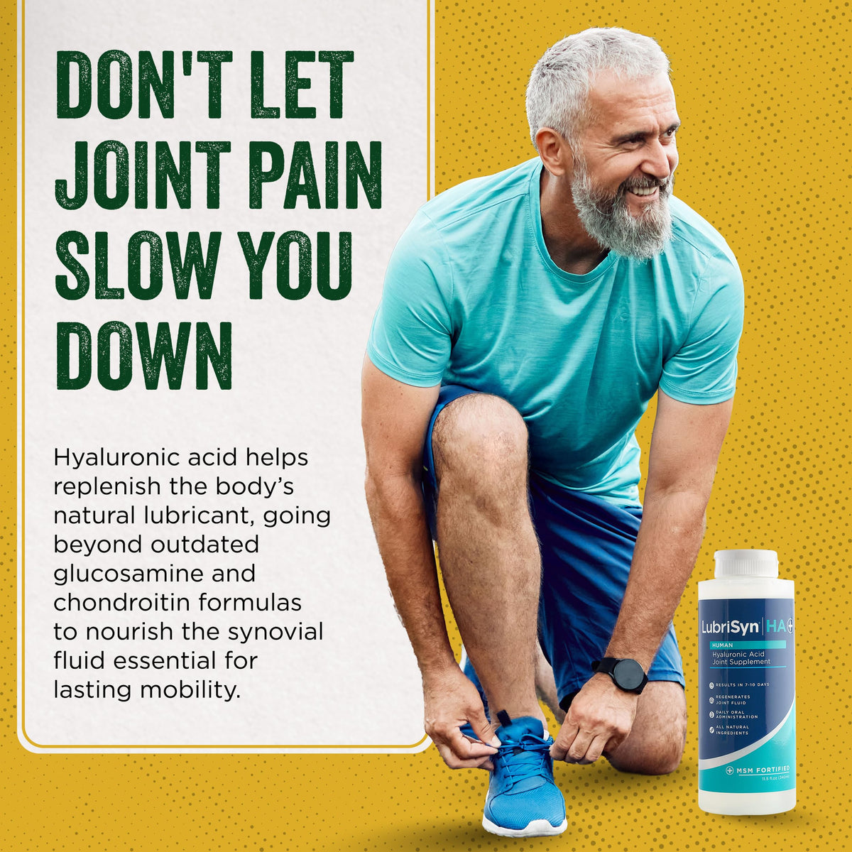 Lubrisyn HA Plus MSM Liquid Joint Supplement - 3 Pack - image 5